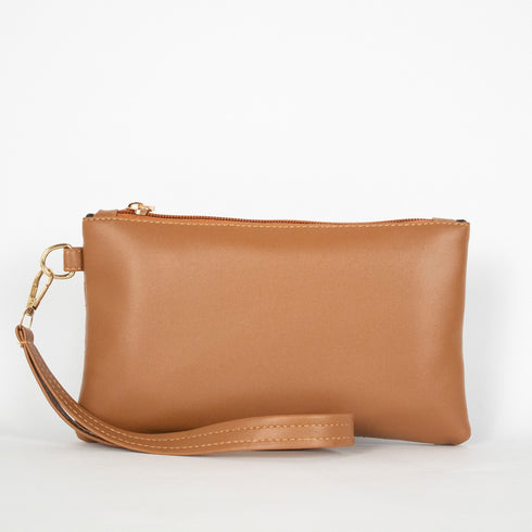 Rhombus Embroidery Accessories Pouch